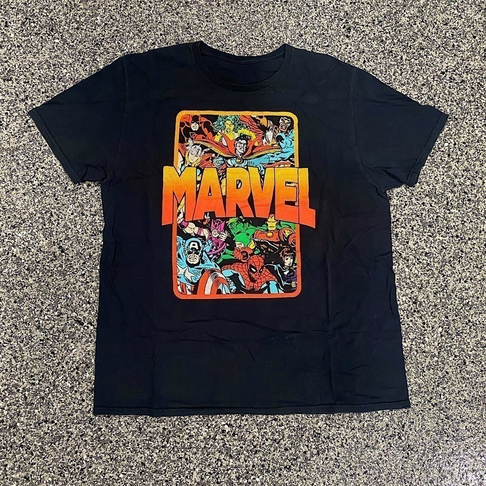 Marvel Comics Graphic Animated T-Shirt